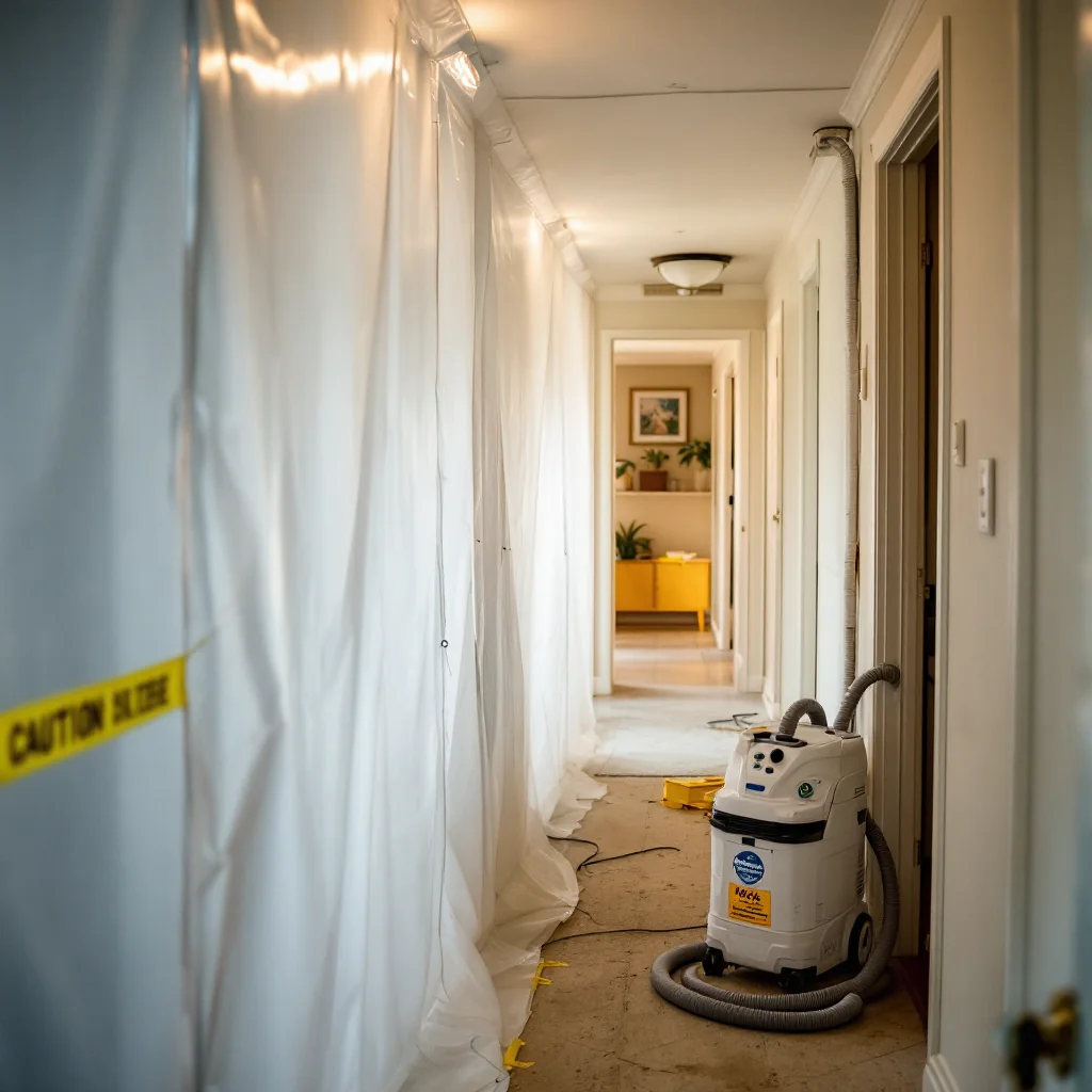 Containment Setup - Mold Removal Colorado Springs